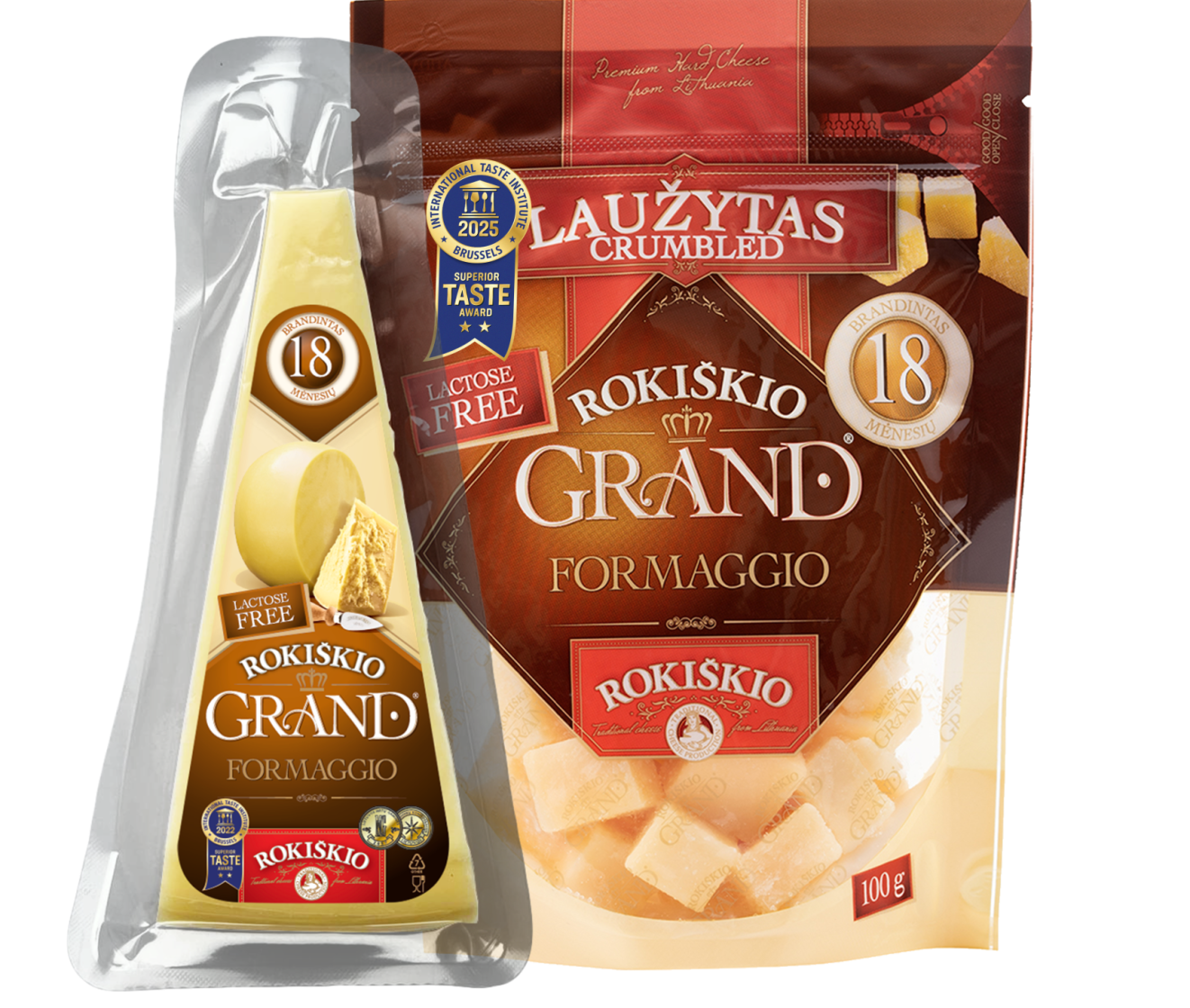 Hard Cheese Rokiškio GRAND Matured for 18 months