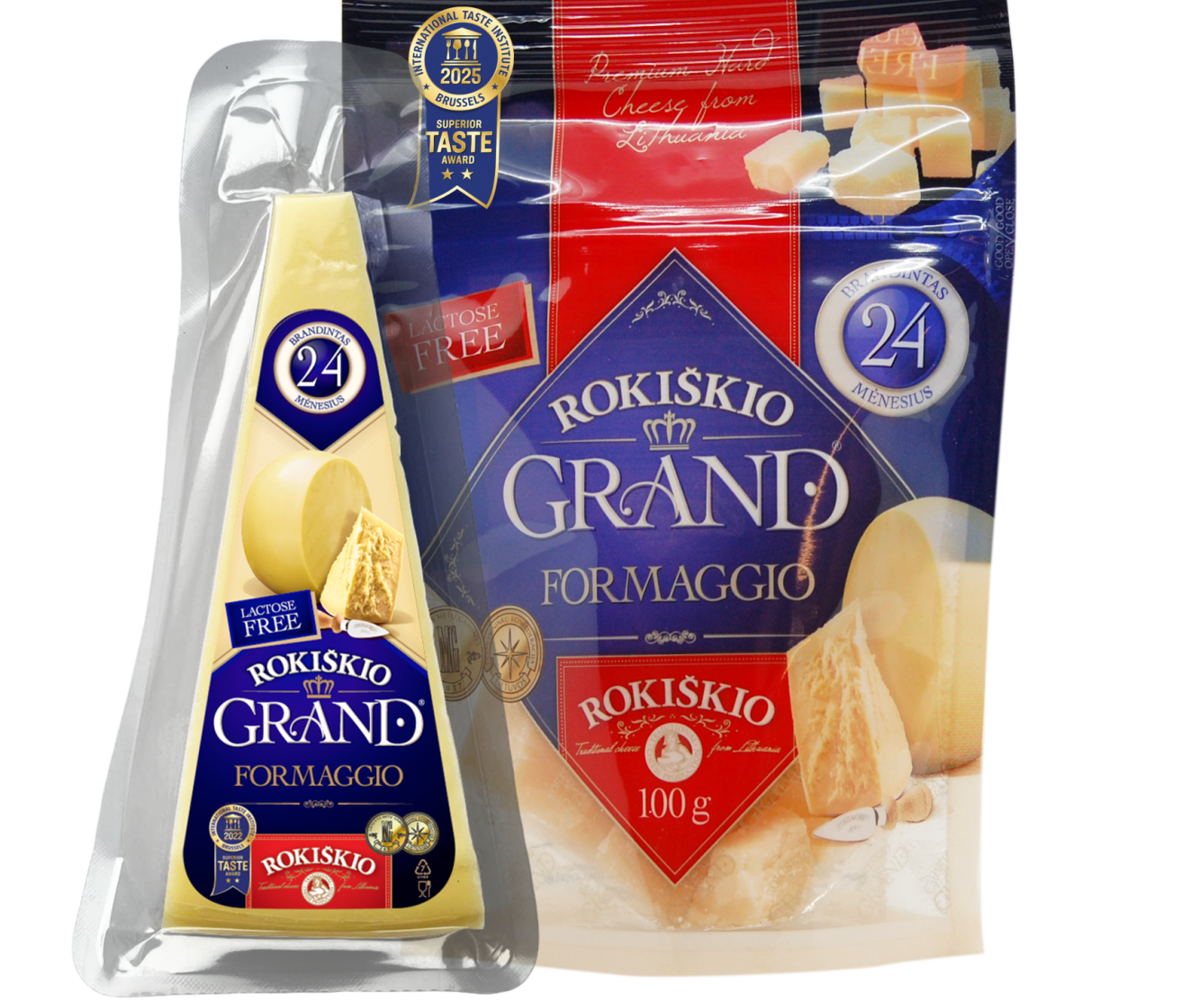 Hard Cheese Rokiškio GRAND Matured for 24 months
