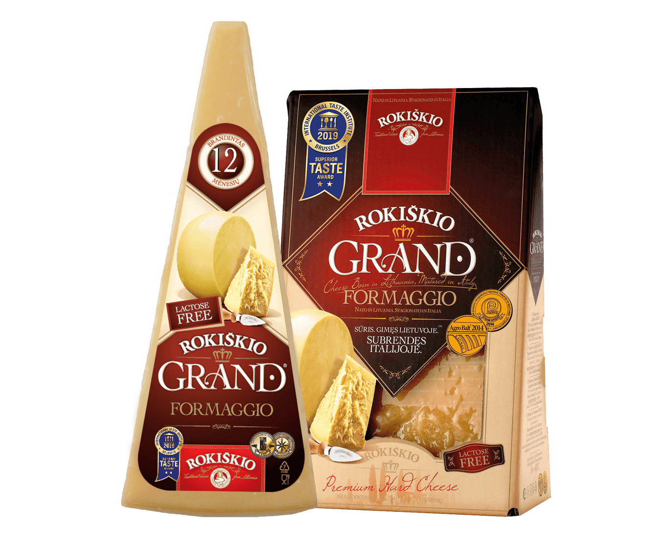 Sūris Rokiškio GRAND Brandintas 12 mėnesių
